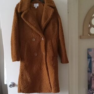 Nine West Brown Teddy Jacket